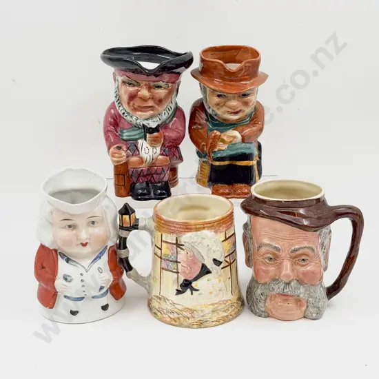 Quantity of Assorted Character Jugs etc