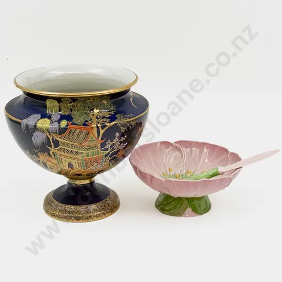 Cartlonware Vase and Other