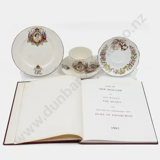NZ Royal Visit 1963 Reference & Small Quantity of Royal Comm. China