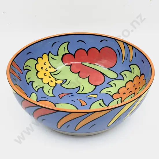 Gane & Benge Stylized Large Pottery Bowl