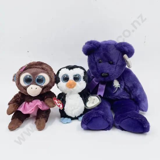 Approximately Twenty Ty Beanie Babies