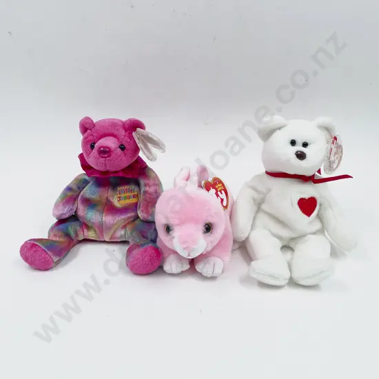 Approximately Twenty Ty Beanie Babies