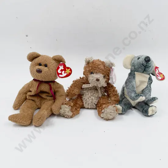 Approximately Twenty Ty Beanie Babies