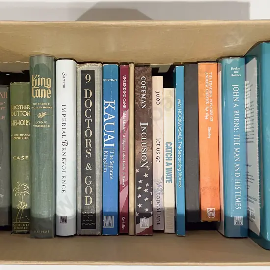 Box of Assorted Books