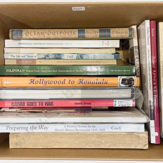 Box of Assorted Hawaii & Pacific Island Reference