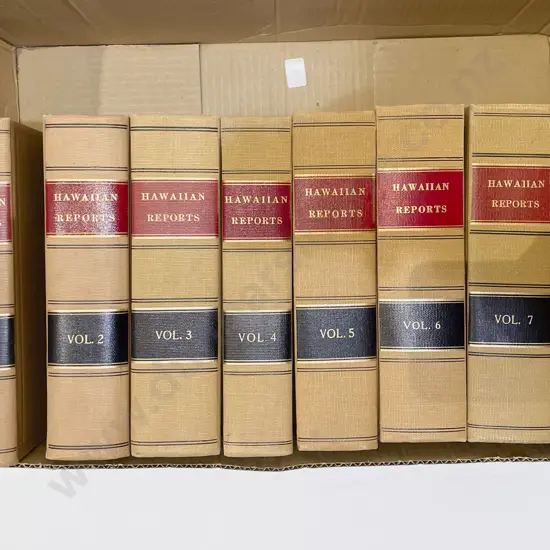 Hawaiian Reports Volumes I - VII