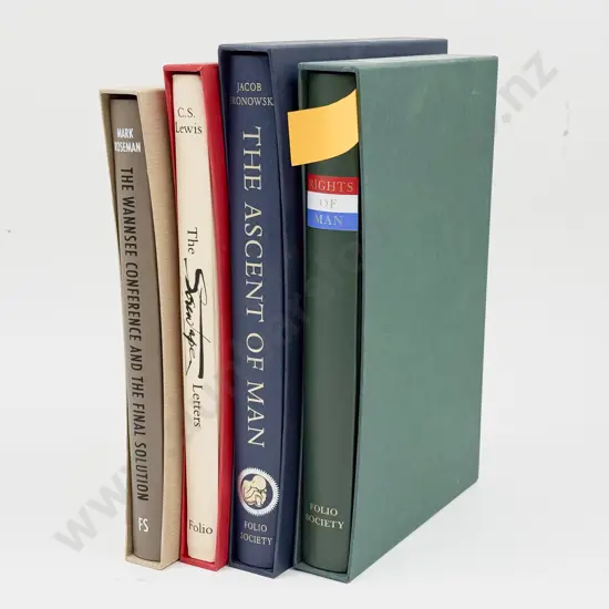 Four Assorted Folio Society Books