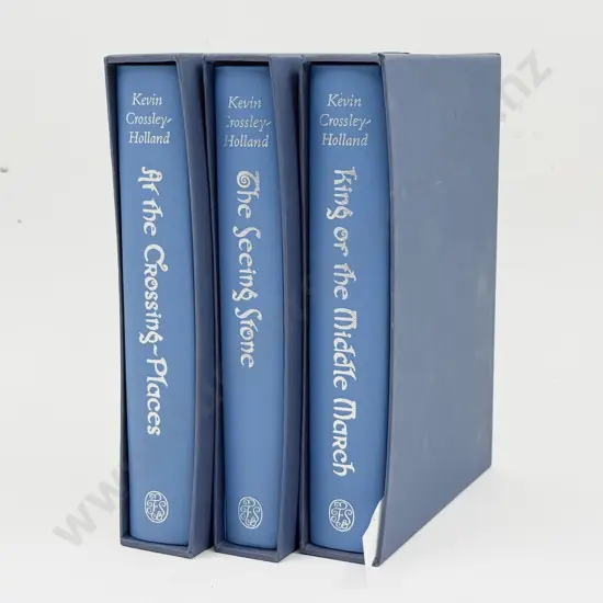 Three Folio Society Books - Kevin Crossley-Holland Books