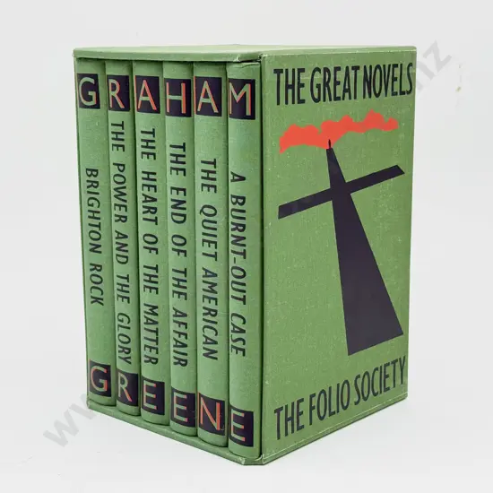Folio Society Graham Greene Six Book Boxed Set