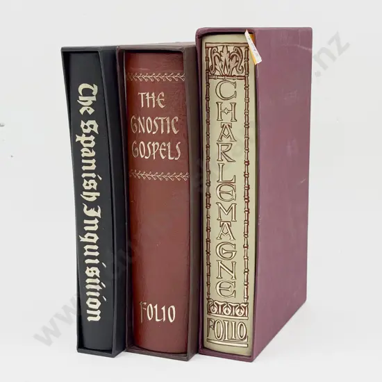Three Assorted Folio Society Books