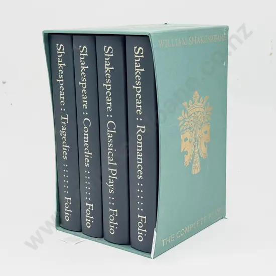 Folio Society Shakespeare Four Book Boxed Set
