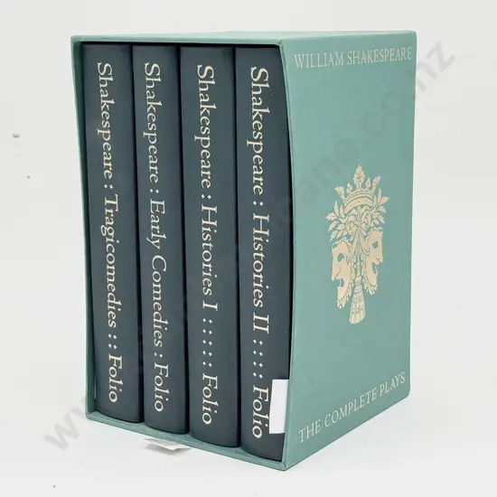 Folio Society Shakespeare Four Book Boxed Set