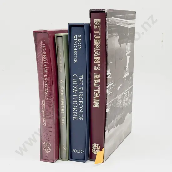 Four Assorted Folio Society Books