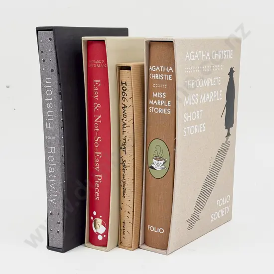 Four Assorted Folio Society Books