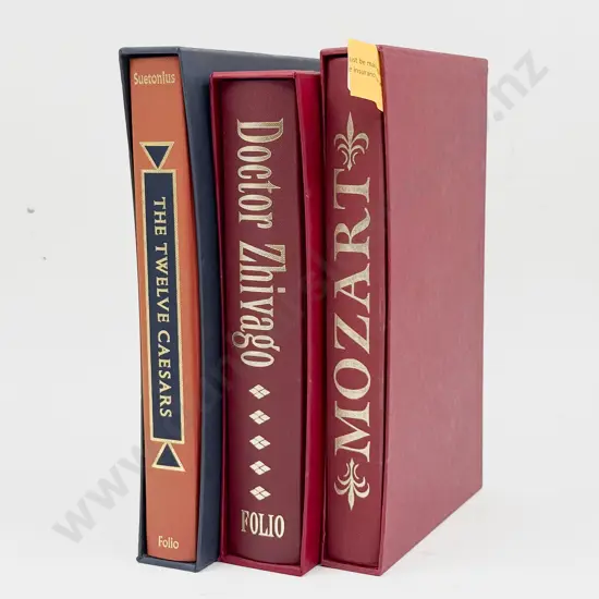 Three Assorted Folio Society Books