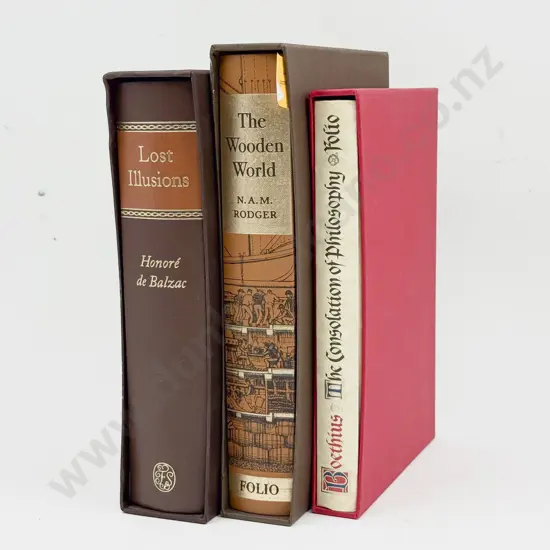 Three Assorted Folio Society Books