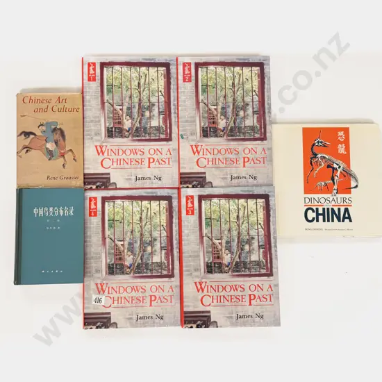 Windows on a Chinese Past Volumes 1 to 4 & Assorted Chinese Reference
