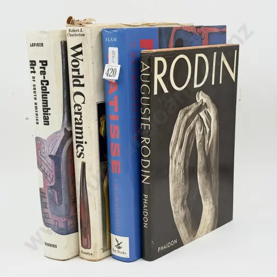 Four Assorted Art Reference