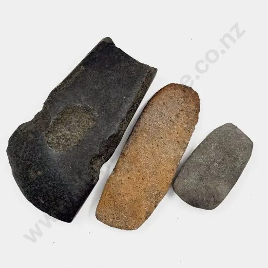 Three Pacific Island Adze