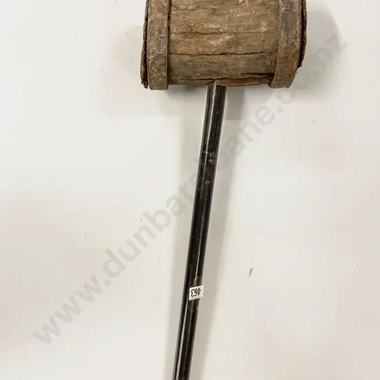 Vintage Mallet with Later Handle