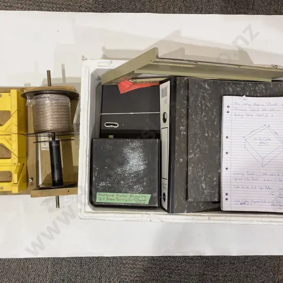 Box of Assorted incl. Spool of As New Wiring etc