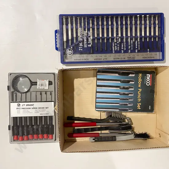 Box of Assorted Tools