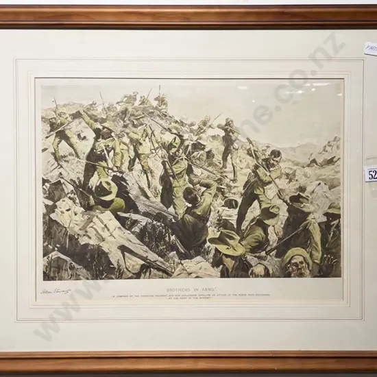 Allan Stewart - "Brothers in Arms" - Signed Print