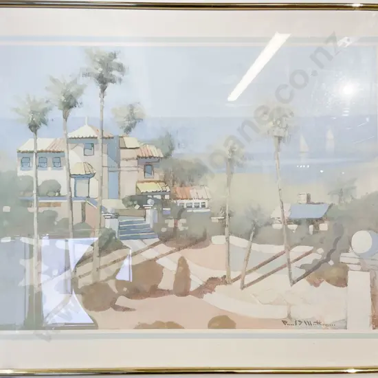 Mediterranean Seaside Print