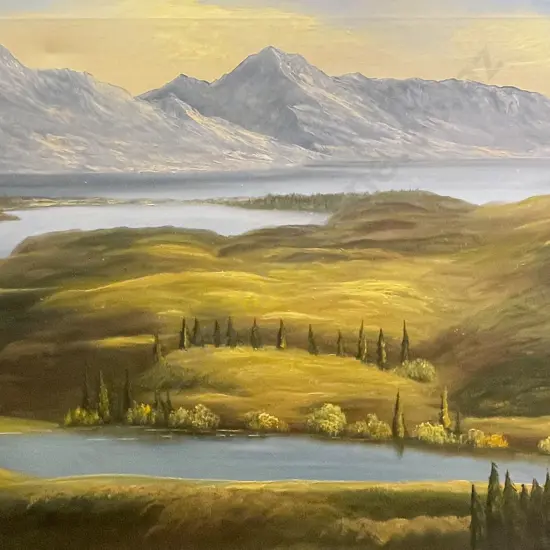 Leo Koll - Oil Landscape on Canvas