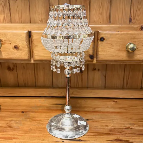 Chrome Candle Stand