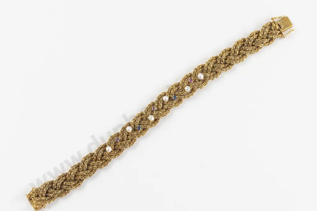 14ct Fancy Rope Twist Bracelet Image 1++
