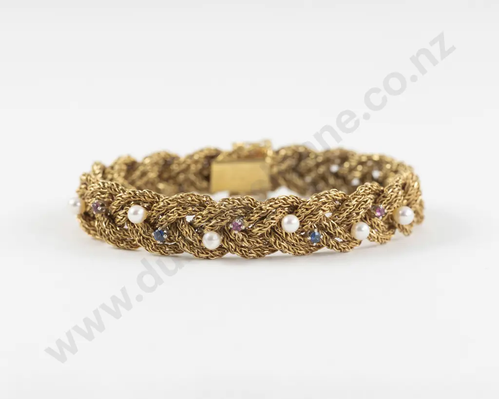 14ct Fancy Rope Twist Bracelet Image 1++