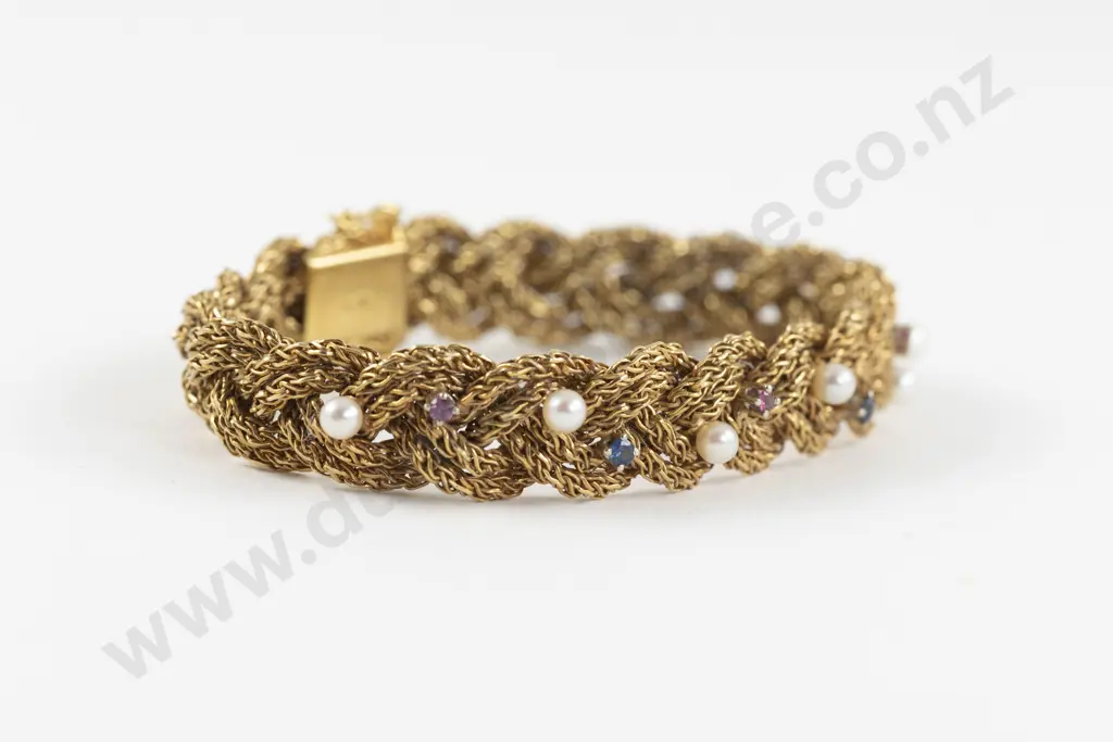 14ct Fancy Rope Twist Bracelet Image 1++