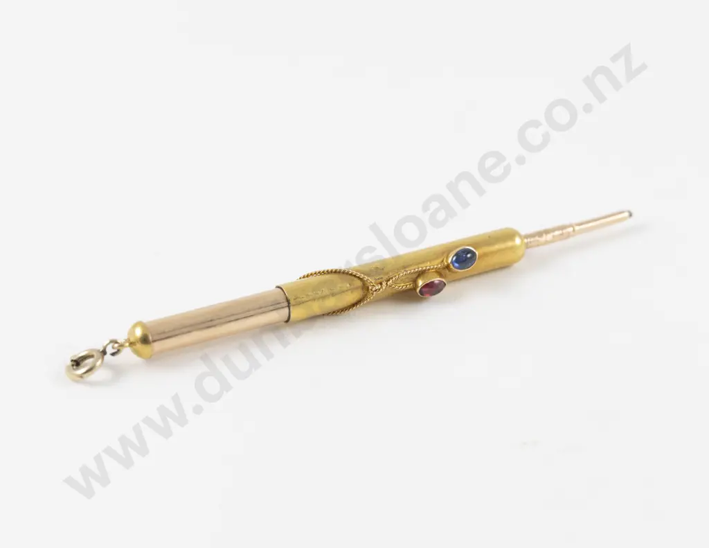 Victorian 18ct Rose Gold Propelling Pencil Image 1++