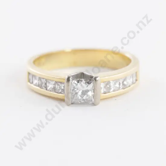 18ct Solitaire Diamond Ring