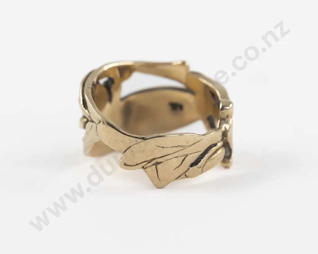 9ct Orchid Blossom Ring Image 1++