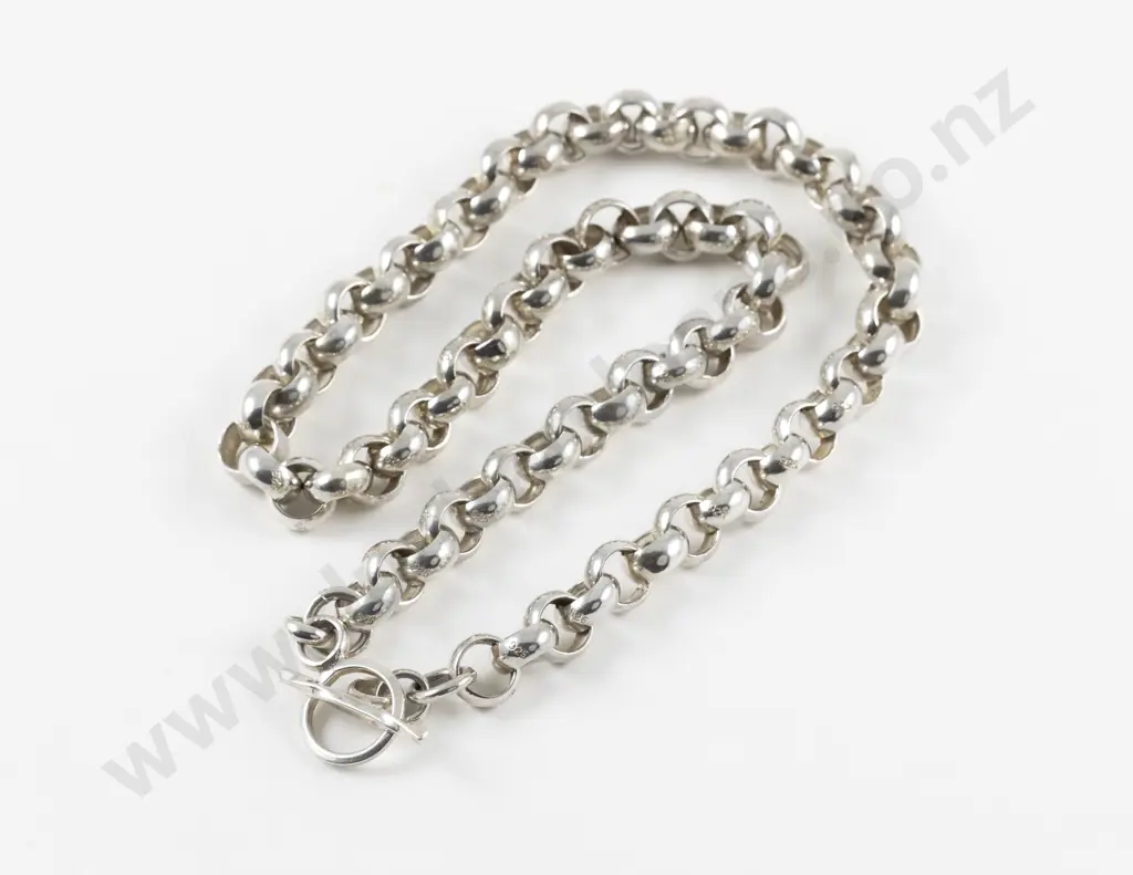 S/S Heavy Curb Link Neck Chain Image 1++