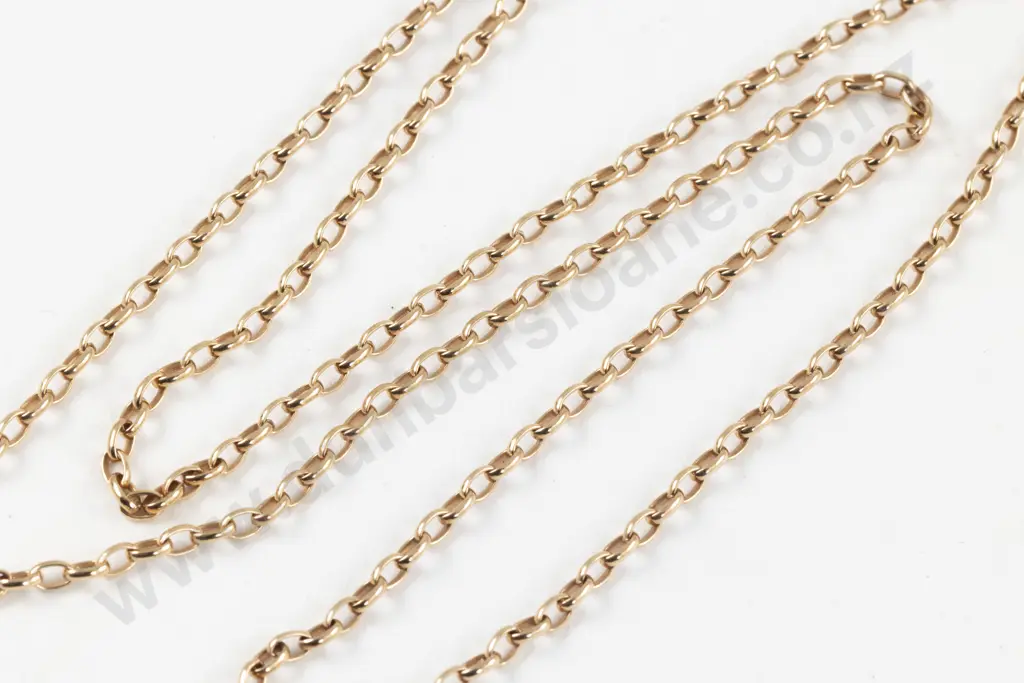 9ct Trace Link Neck Chain Image 1++