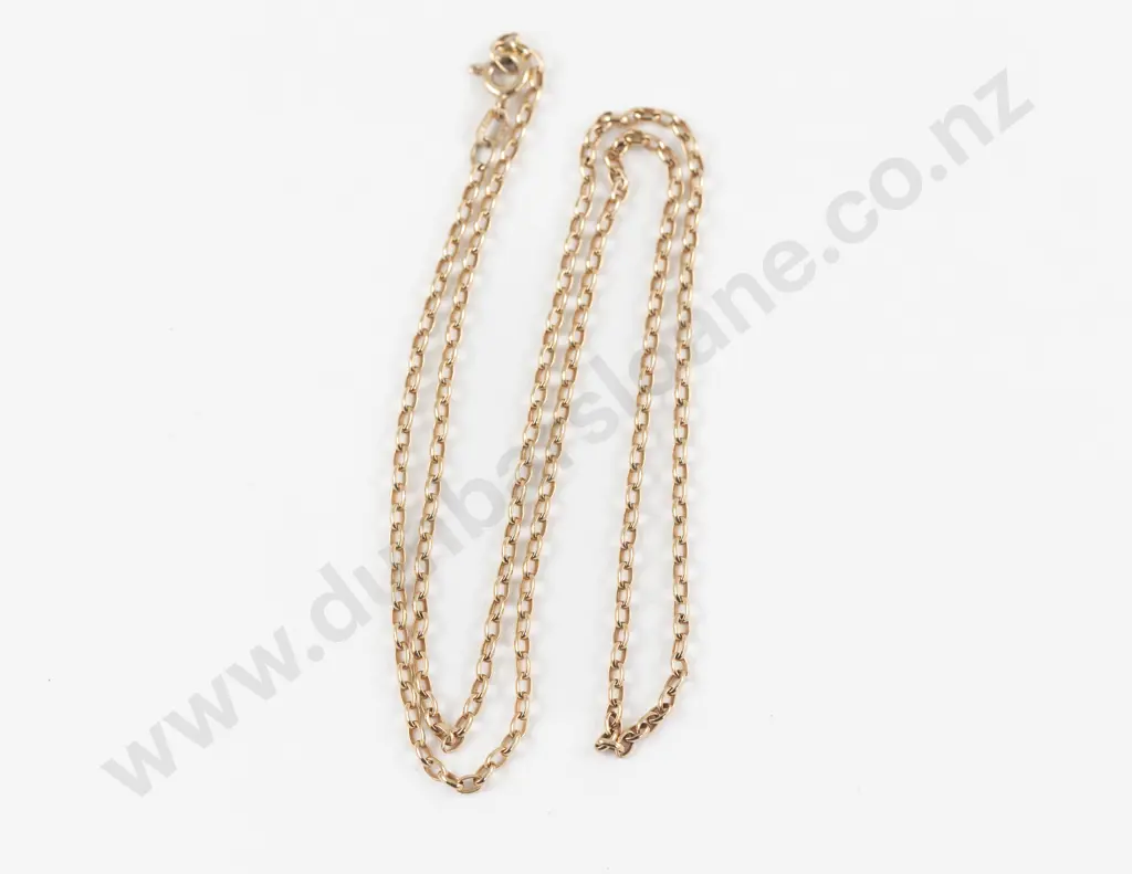 9ct Trace Link Neck Chain Image 1++
