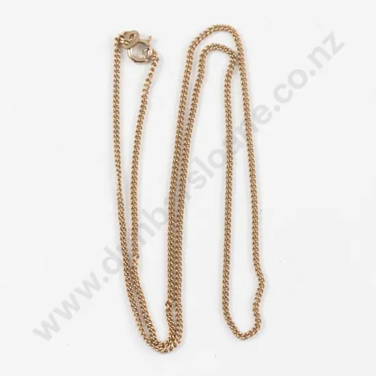 9ct Modern Fancy Link Neck Chain