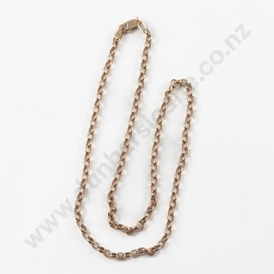 9ct Trace Link Neck Chain