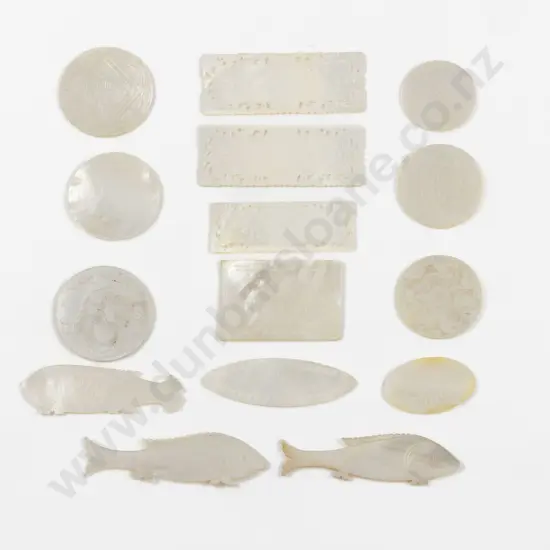 15 Chinese MOP Gaming Counters