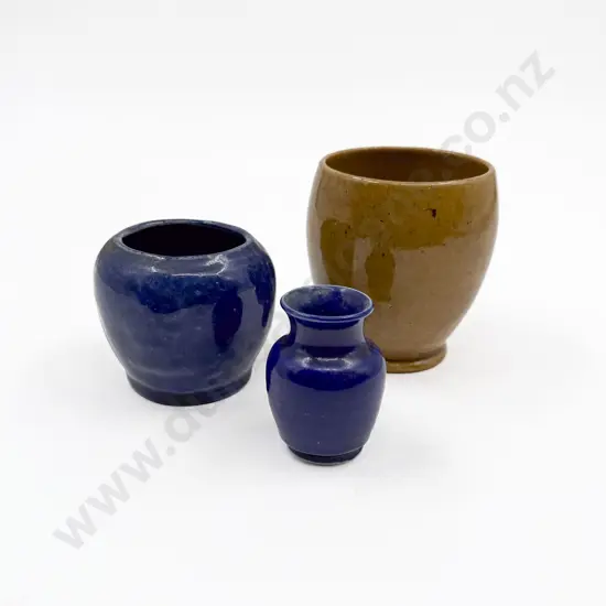 Luke Adams Posy Vase & Two Others