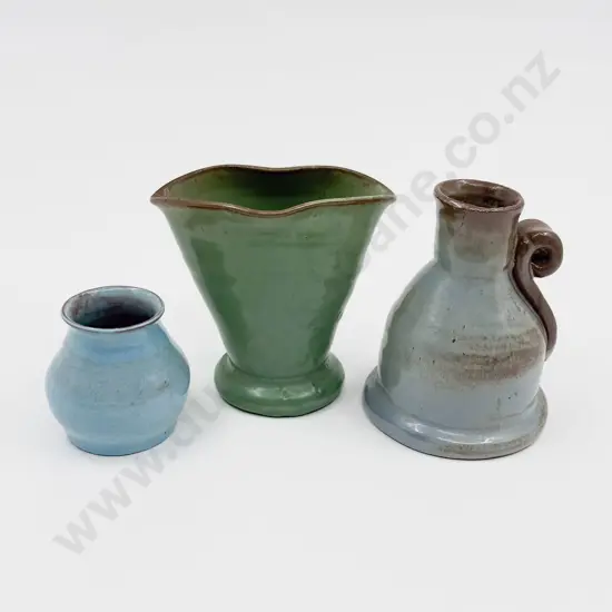 Three Paka Pottery Vases