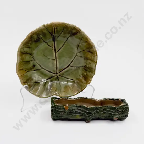 Mollé Leaf Bowl & Log Posy Vase