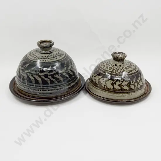 Two Mirek Smisek Cheese Domes (one a/f)