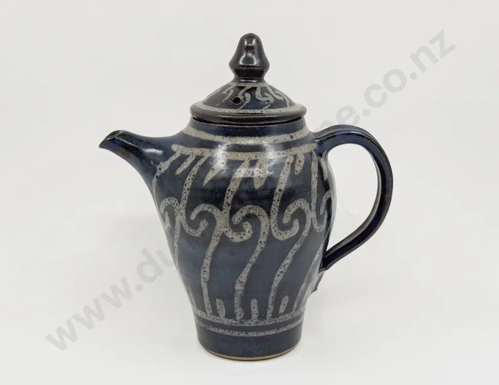 NZ Pottery Coffee Pot Image 1++