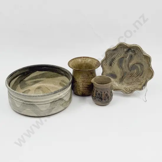 Four Pieces NZ Pottery