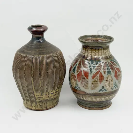 Wilf Wright Vase & Other Pottery Vase