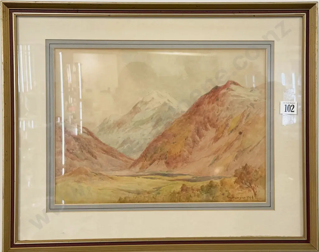 William Menzies Gibb - South Island Landscape Image 1++